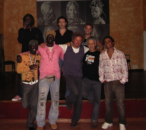 Artale Afro Percussion Band con Niccolo Fabi Baobab, Roma 2007 