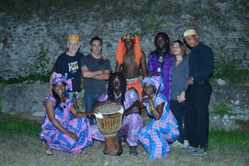 Artale Afro Percussion Band - Anfiteatro romano di Albano, 2013. Foto di Vittorio Manuelli